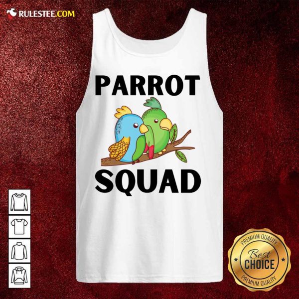Parrot Squad Cute Tank Top