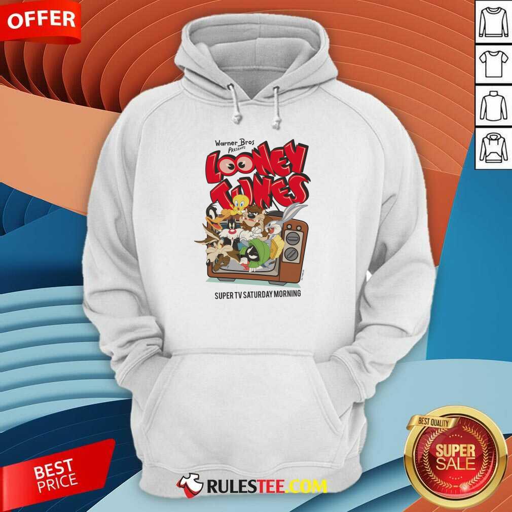 Looney Tunes Super TV Saturday Morning Cartoon Character Hoodie