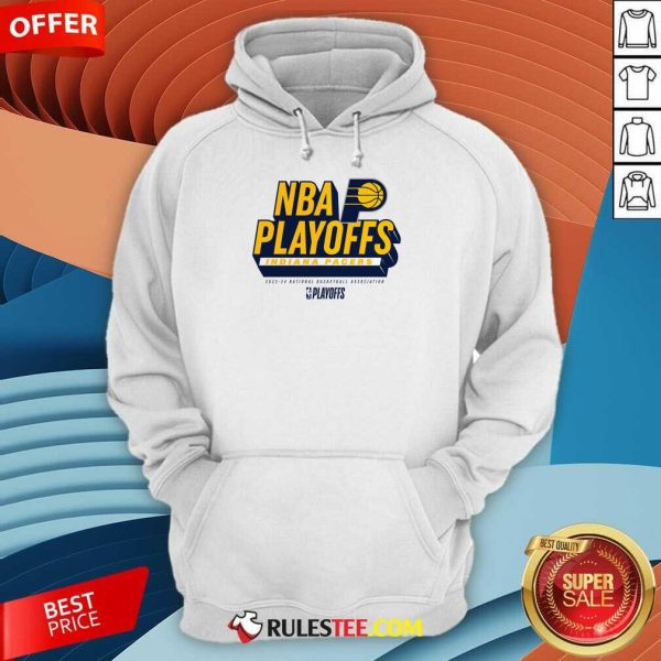 Indiana Pacers 2024 NBA Playoffs Defensive Stance Hoodie