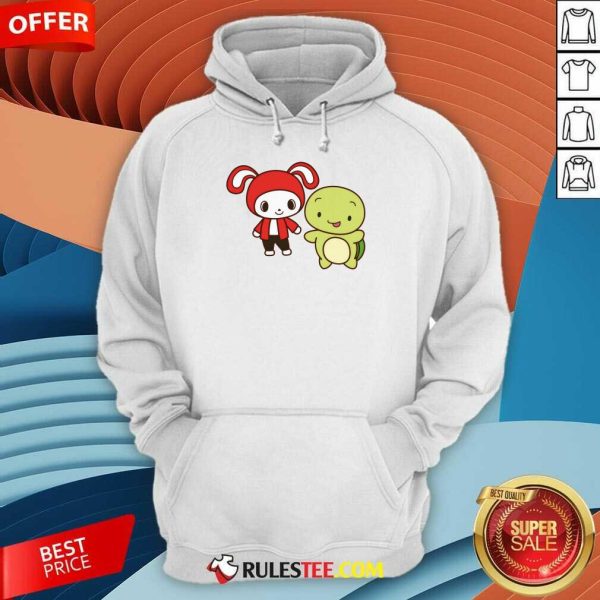 JJ And Mikey Maizen Minecraft Rabbit Turtle Hoodie