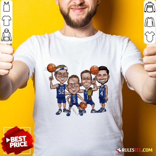 KSR Basketball Character T-shirt