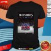 New York Rangers Blueshirts Group Huddle Magazine T-shirt