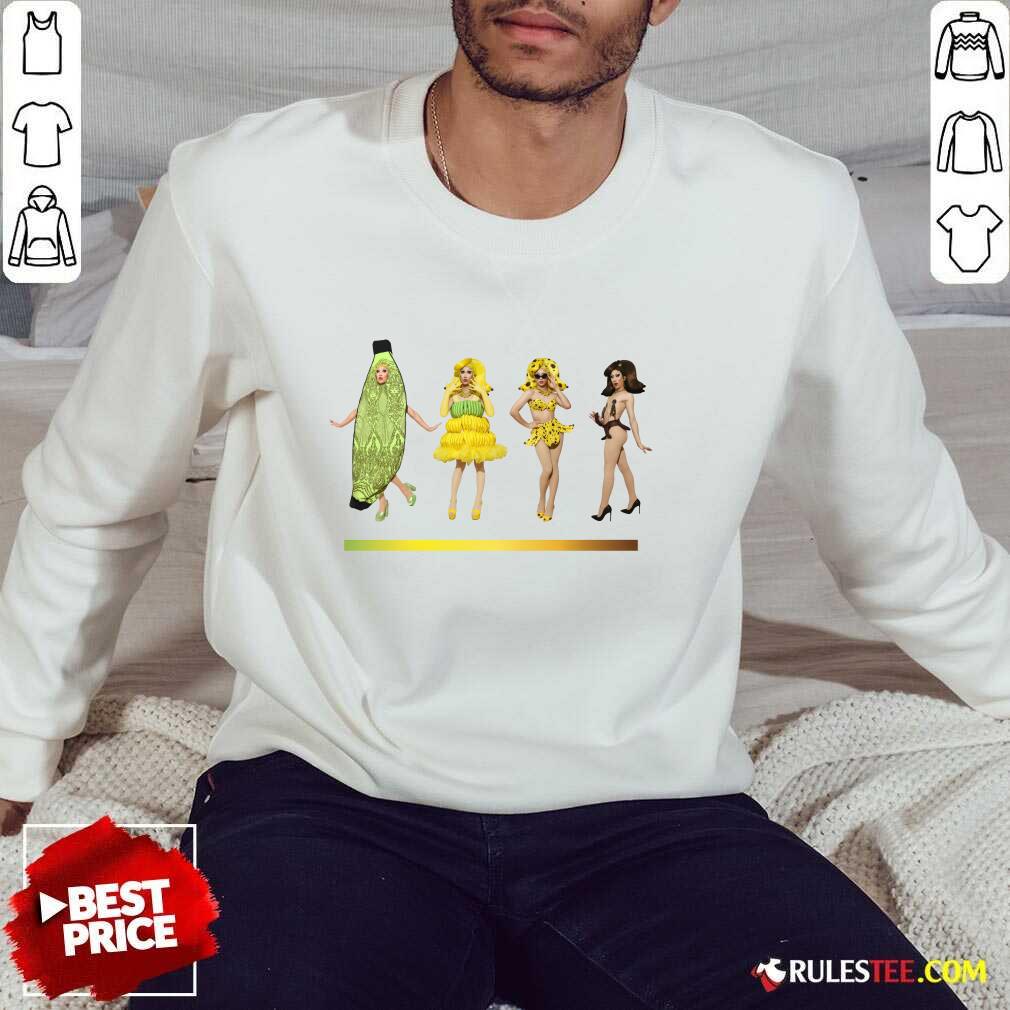Nymphia Wind Banana Spectrum Sweatshirt