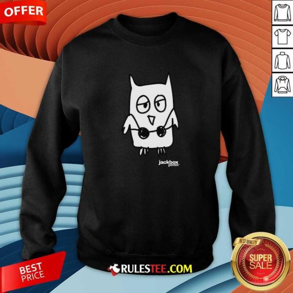 Drawful Sexy Owl JackBox Games Sweatshirt