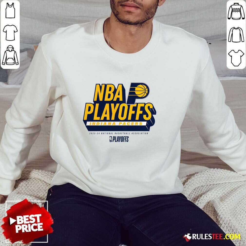 Indiana Pacers 2024 NBA Playoffs Defensive Stance Sweatshirt