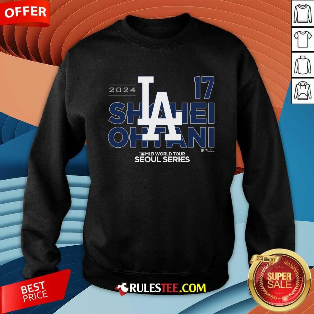 Los Angeles Dodgers Shohei Ohtani Royal 2024 MLB World Tour Seoul Series Sweatshirt