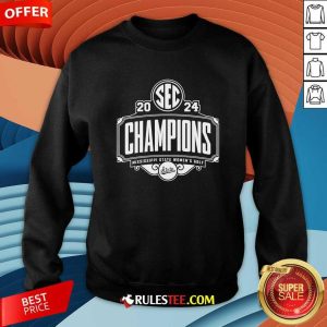 Mississippi State Bulldogs Women's Golf 2024 SEC Tournament Champions Sweatshirt