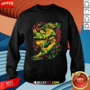 Jamie Street Fighter Black Sweatshirt