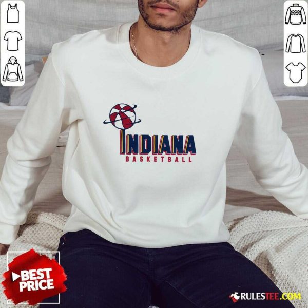 Indiana Spinning Basketball Sweatshirt