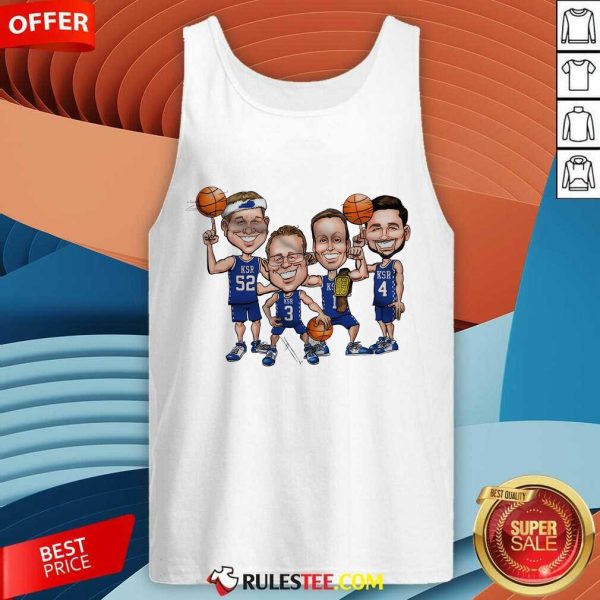 KSR Basketball Character Tank-top