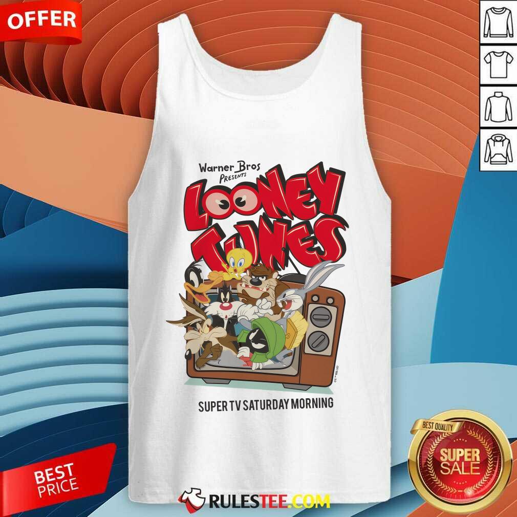 Looney Tunes Super TV Saturday Morning Cartoon Character Tank-top