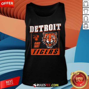 Detroit Tigers Outlast Franklin tank-top