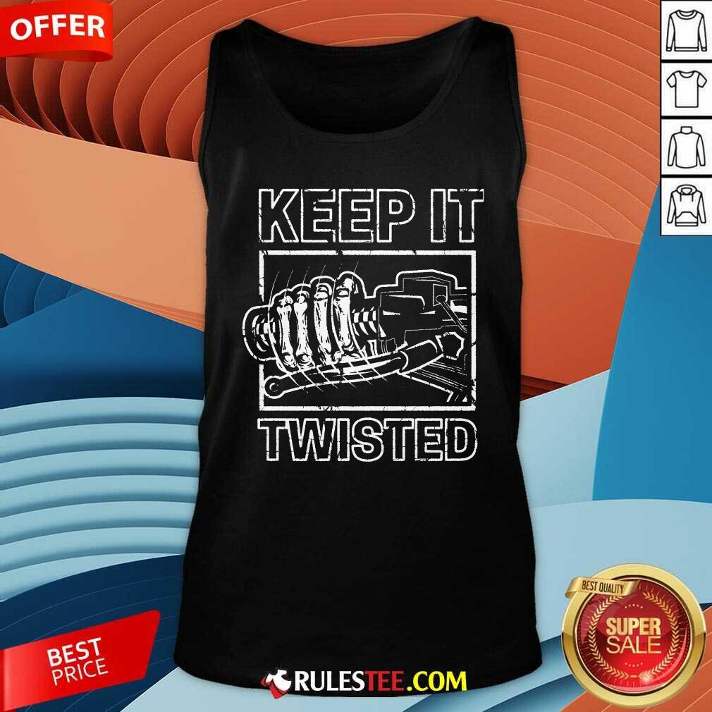 Keep It Twisted tank-top
