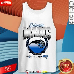 New Era Blue Orlando Magic Summer Classics Tank-top
