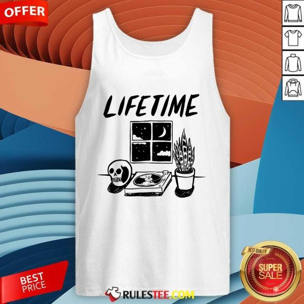 Lifetime Just A Quiet Evening Vinyl Record Player Tank-top