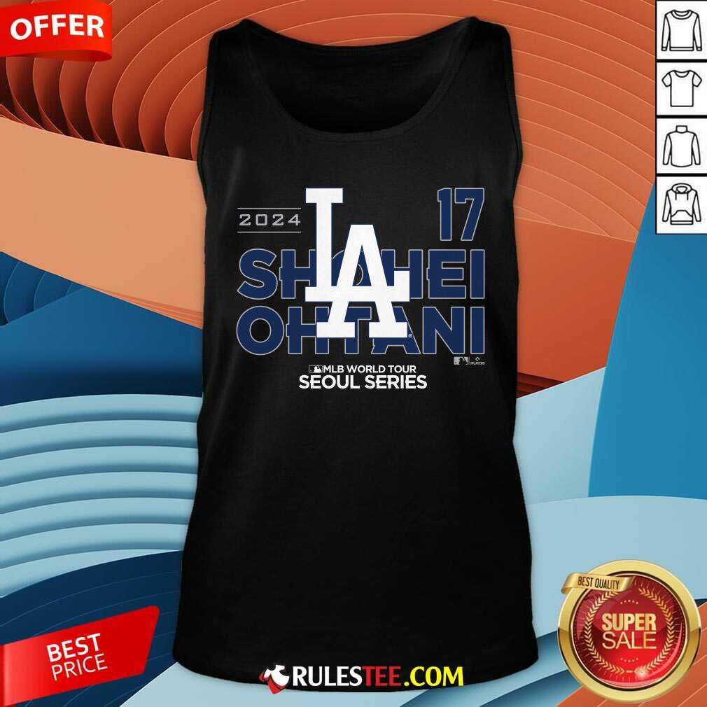 Los Angeles Dodgers Shohei Ohtani Royal 2024 MLB World Tour Seoul Series Tank-top