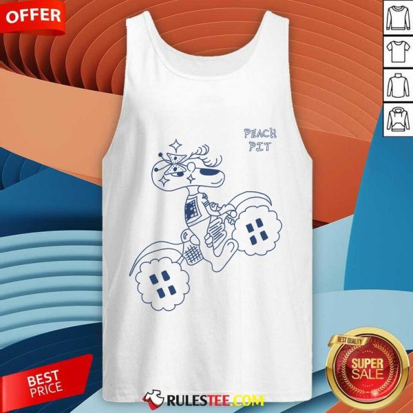 Motorcycle Peach Pit Tank-top