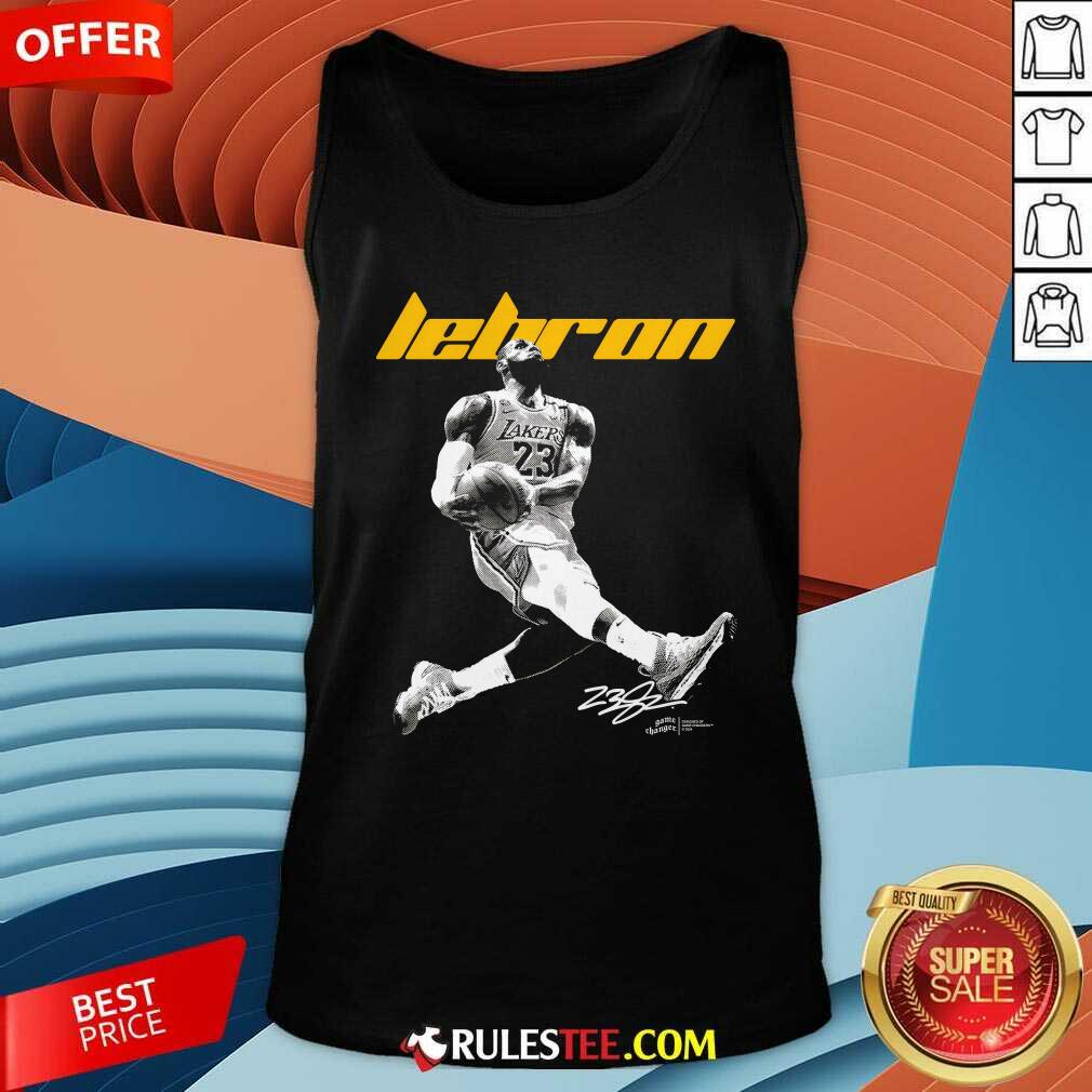 Los Angeles Lakers LeBron James Game Changers Tank-top
