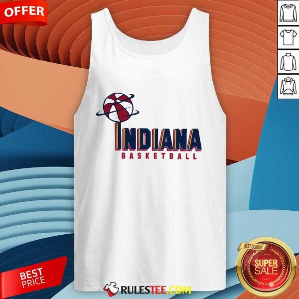 Indiana Spinning Basketball Tank-top