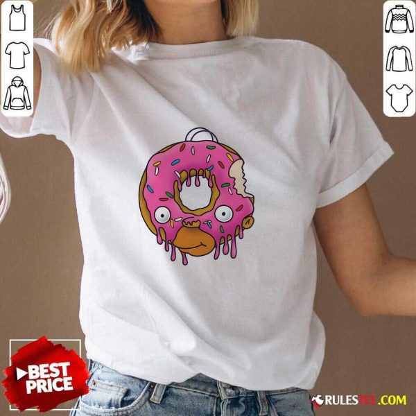 Nerdy Vision Donut Head V-neck