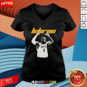 LeBron James Los Angeles Lakers Game Changers V-neck