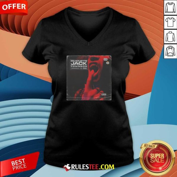 Jack Townson Silhouette Album Art V-neck