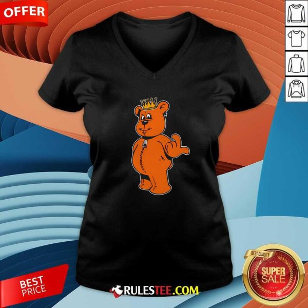 Kingsday Wanna Play Bear V-neck