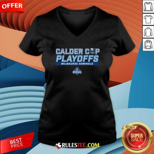 Milwaukee Admirals 2024 Calder Cup Playoffs V-neck