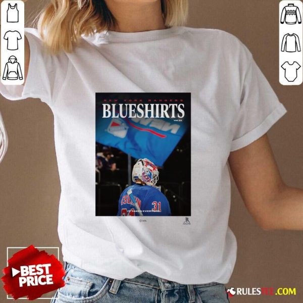 New York Rangers Blueshirts Igor Flag Magazine V-neck