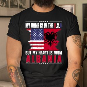 American Grown Patriot Albanian American From Albania Shirt