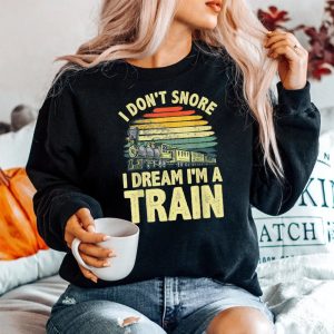 Best Train For Men Boys Steam Locomotive Train Collector Sweatshirt