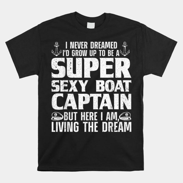 Funny Boat Captain Boating Boat Captain Shirt