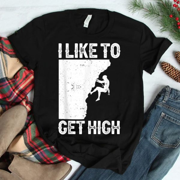 Funny Rock Climbing Mountain Indoor Bouldering Shirt