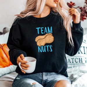 Gender Reveal Team Nuts Boy Matching Family Baby Party Sweatshirt