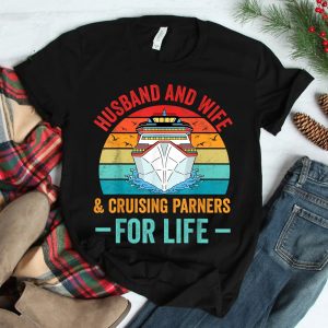Husband And Wife Cruise Partners For Life Cruising Shirt