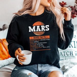 Mars Facts Mars Planet Space Lover Sweatshirt