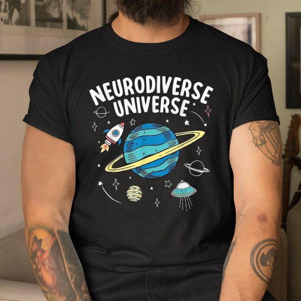 Neurodiverse Universe Planet Shirt Ahdh Autism Shirt