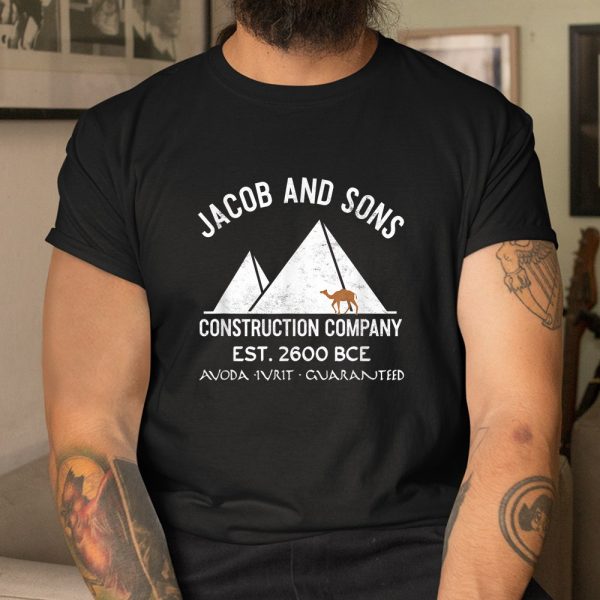 Passover Hebrew Construction Egypt Pyramids Builders Shirt