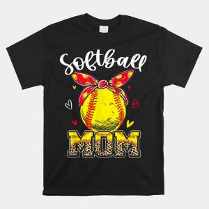 Softball Mom Headband Softball Ball Shirt