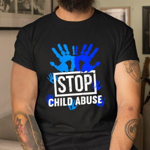 Stop Child Abuse Child Abuse Prevention Awareness Shirt