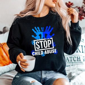 Stop Child Abuse Child Abuse Prevention Awareness Sweatshirt