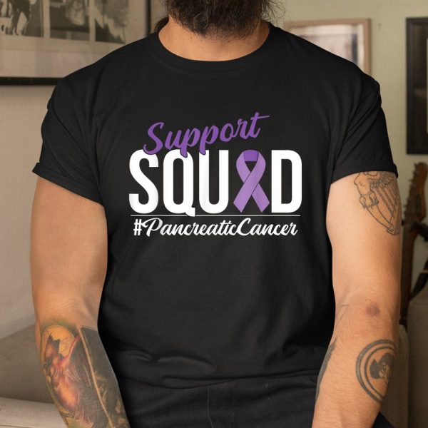 Support Squad Cancer Pancreatic Cancer Awareness Shirt