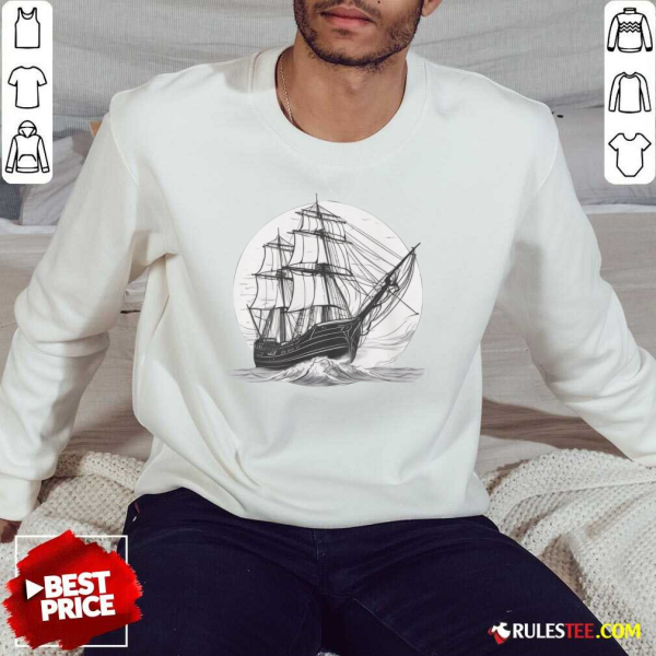 Offical Mystic Schooner Logo Sweatshirt