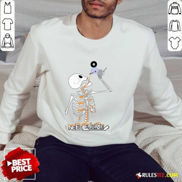 Hot Needlejuice Skeleton Sweatshirt