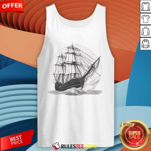 Offical Mystic Schooner Logo Tank-top