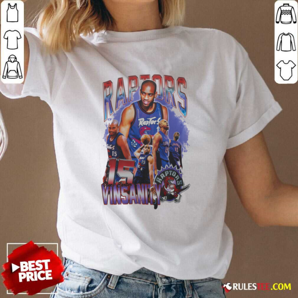 HWC Toronto Raptors Vince Carter V-neck