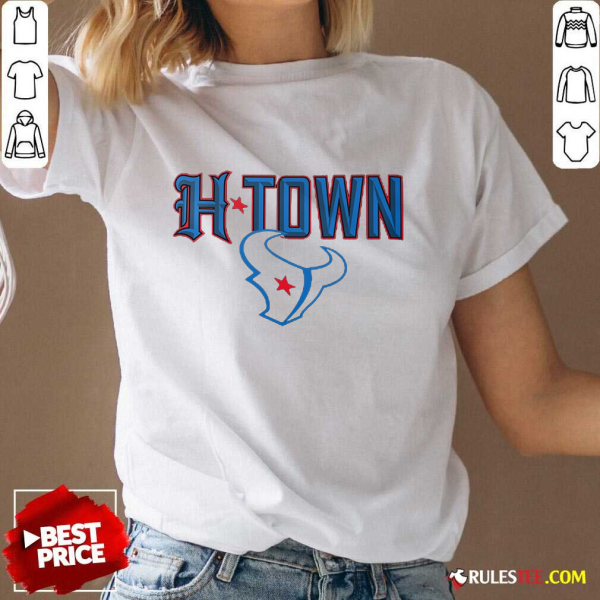 Houston Texans H-Town Graphic V-neck