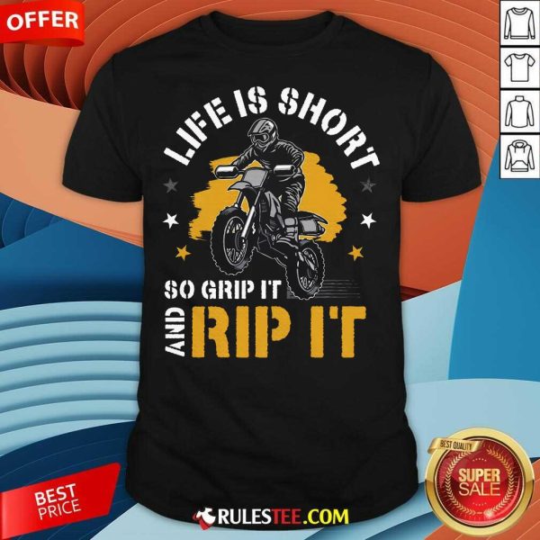 Awesome Dirtbike Motocross Forget Everything And Ride T-Shirt