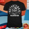 Awesome In Hearts Wake Snake Skull T-Shirt