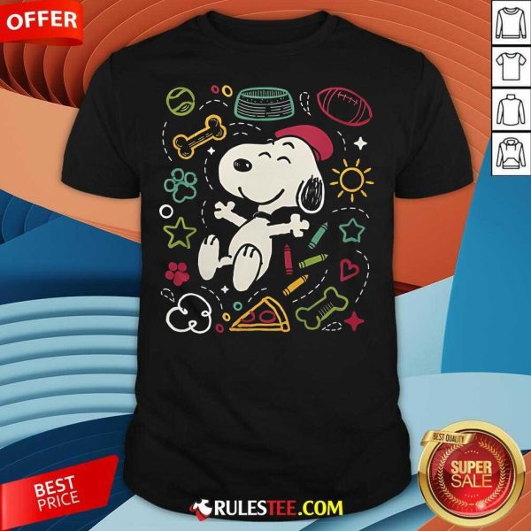 Cute Snoopy All The Best T-Shirt